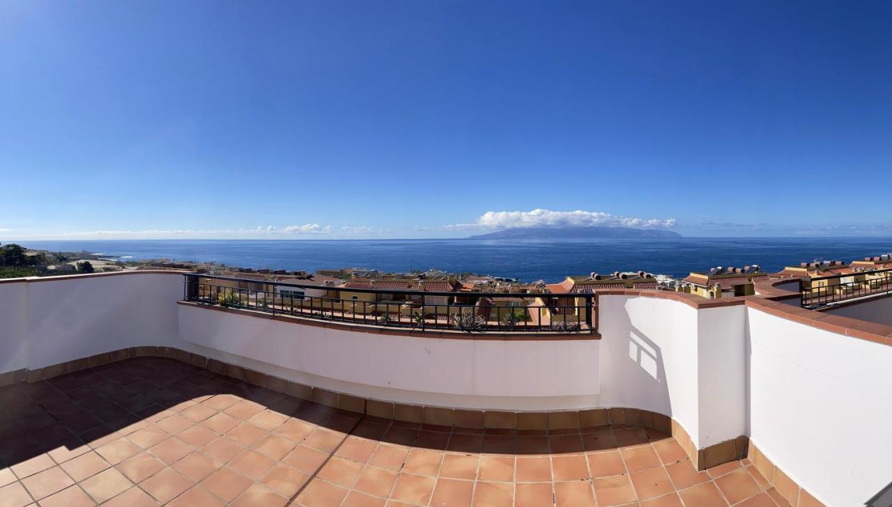 Amazing Duplex With Large Terrace And Sea Views Apartment Puerto de Santiago  Ngoại thất bức ảnh