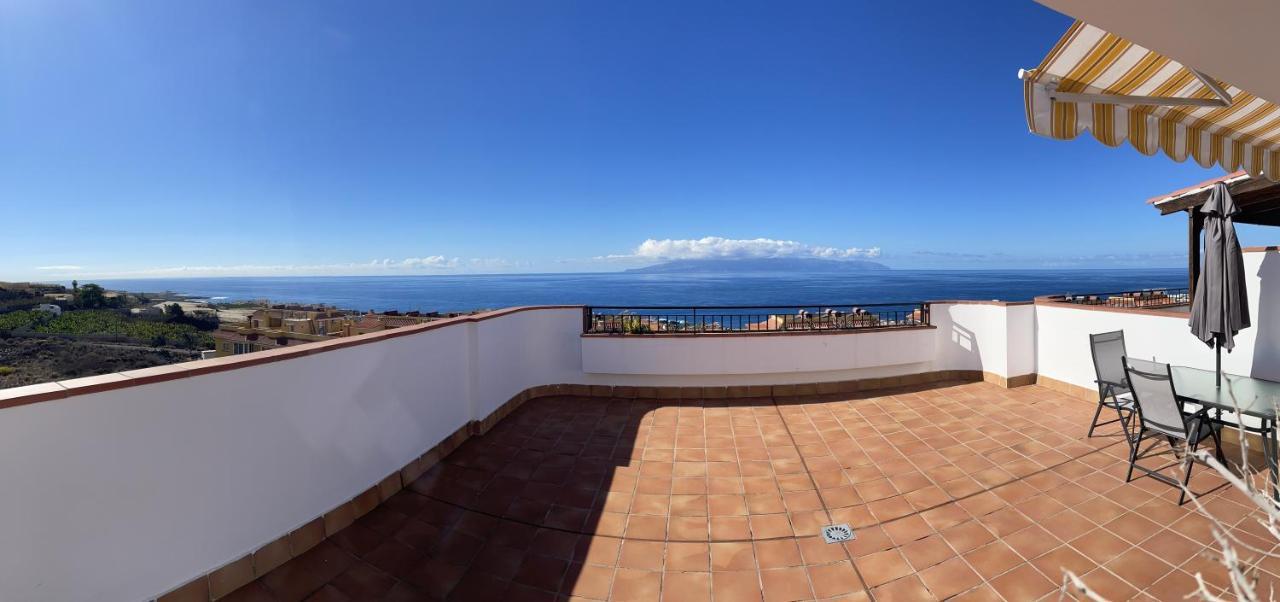 Amazing Duplex With Large Terrace And Sea Views Apartment Puerto de Santiago  Ngoại thất bức ảnh
