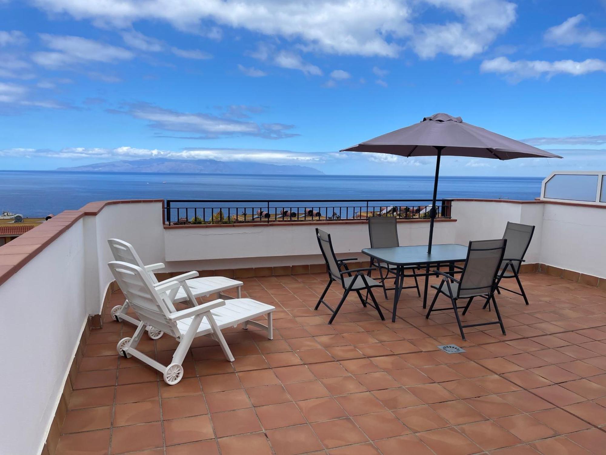 Amazing Duplex With Large Terrace And Sea Views Apartment Puerto de Santiago  Ngoại thất bức ảnh