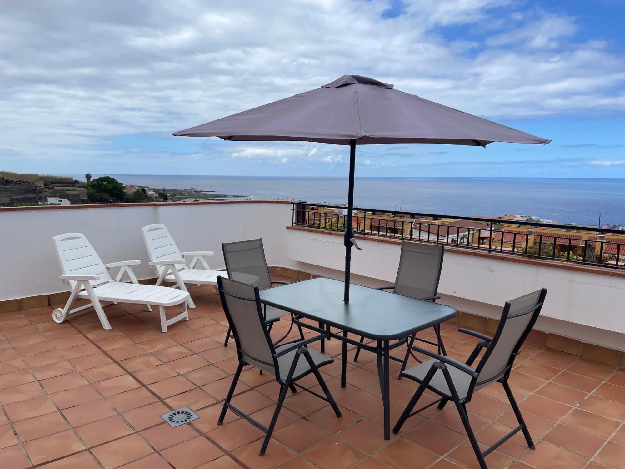 Amazing Duplex With Large Terrace And Sea Views Apartment Puerto de Santiago  Ngoại thất bức ảnh